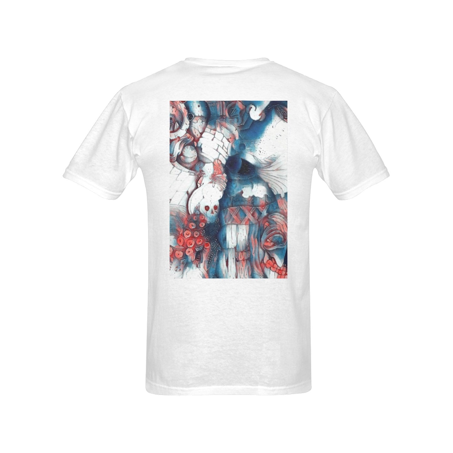 4th of July Tiki T shirt WHITE Classic Men's T-shirt (USA Size)
