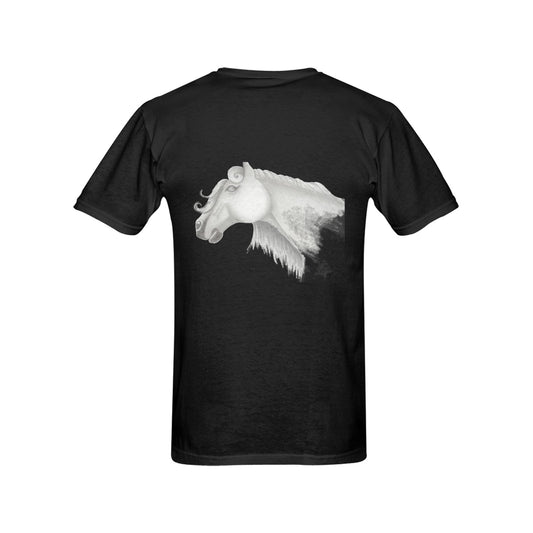 Diamond's Horse Original Design T shirt Classic Men's T-shirt (USA Size)